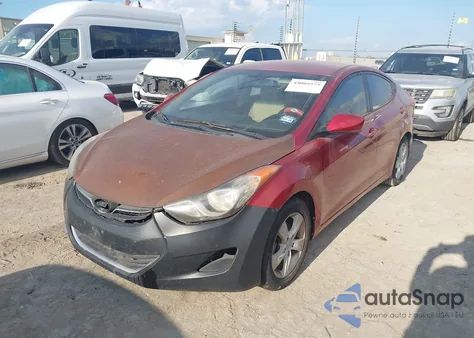 2013 Hyundai Elantra Gls/Limited z USA, uszkodzony, nr VIN KMHDH4AEXDU487536